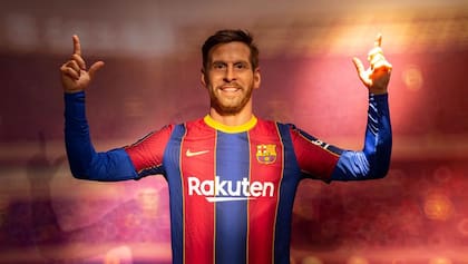 Messi, en el Museo de Cera de Barcelona