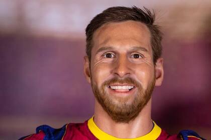 Messi, en el Museo de Cera de Barcelona