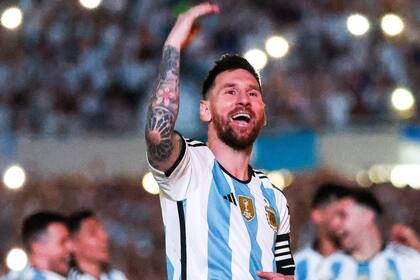 Messi en el seleccionado argentino, donde pasa sus días más felices