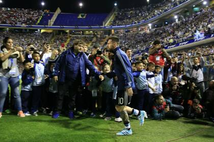 Messi, en la Bombonera, en las eliminatorias para Rusia 2018