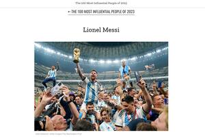 Messi, entre los 100 personajes más influyentes de la revista Time: la semblanza que Federer escribió sobre el argentino