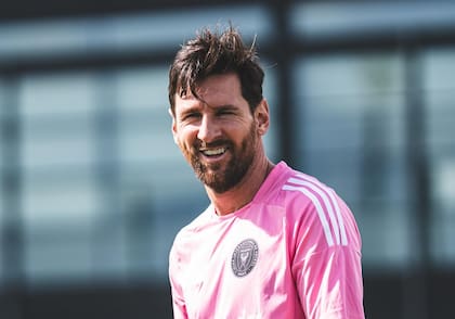 Messi entrenamiento Inter Miami