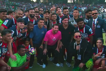 Messi, feliz con el amor recibido en India; luego llegaría el descontrol