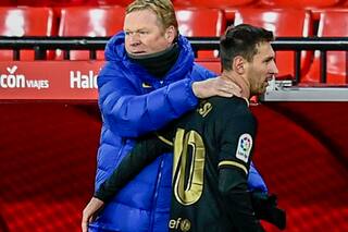 Koeman rompió el silencio y sembró dudas sobre la salida de Messi de Barcelona