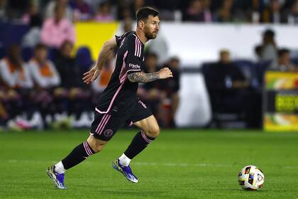 Messi fue uno de los más insistentes de su equipo