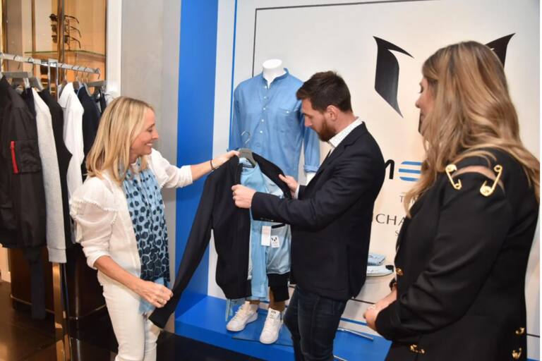 Lionel Messi lanzó una original colección de ropa con imágenes de la ...