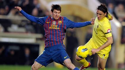 “Messi hace cosas imposibles”, asegura Rodríguez, que en Villarreal jugó contra el 10
