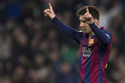 Messi hizo dos en la goleada al Córdoba