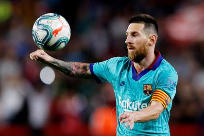 Messi jugó su primer partido de la temporada de la liga española.