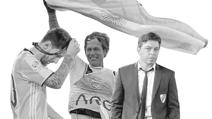 Messi, Lange y Gallardo, actores de un año pleno de emociones