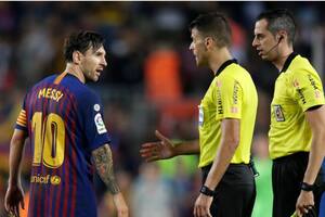 El árbitro que expulsó por primera vez a Messi en Barcelona, protagonista en la Copa América