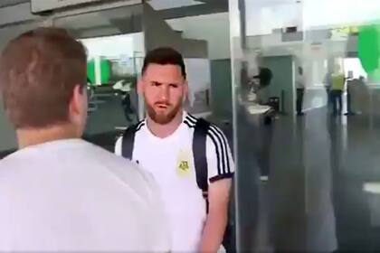 Messi llego a Barcelona
