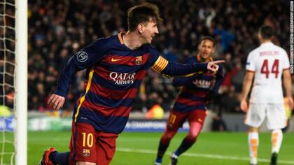 Messi marcó el mejor gol de la temporada según la UEFA