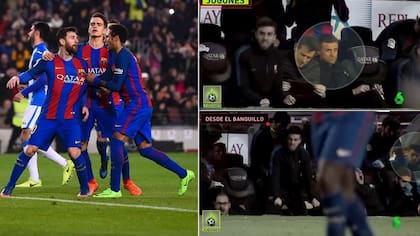 Messi no gritó el gol del triunfo ante Leganés y la TV española hizo una investigación para detectar cuántos integrantes del plantel no festejaron