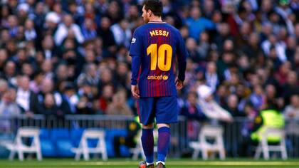 Messi, otra vez mágico en el Bernabeu