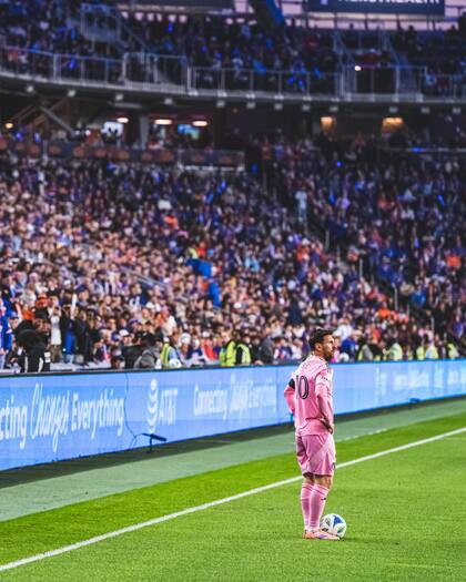 Messi quiere llevar a Inter Miami por primera vez a un juego de campeonato en la MLS (X @@InterMiamiCF)