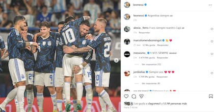 Messi se despidió de la gente antes del Mundial