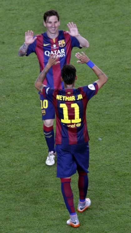 Messi, Suárez y Neymar, una relación sin fronteras