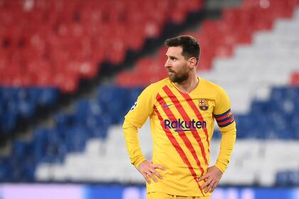 Messi sufrió varias -y escandalosas- derrotas por Champions League; la última, contra el Paris Saint-Germain, equipo donde juega su amigo y excompañero Neymar