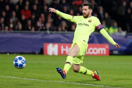 Messi, otra vez decisivo en Barcelona.