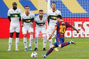 Messi volvió al Camp Nou y Bartomeu habló por primera vez del conflicto