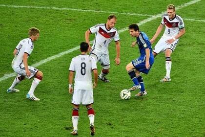 Messi vs. Alemania en Brasil 2014