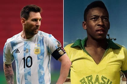 Messi vs. Pelé, en un duelo generacional