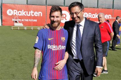 Messi y Bartomeu: tiempos mejores que ya no volverán