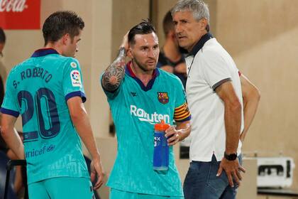 Messi y el DT Setién: el argentino no dudó en plantear sus críticas sobre el funcionamiento del equipo