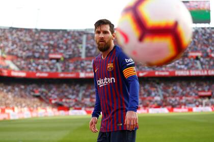 Messi y el idilio de siempre con la pelota