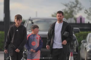 El video que compartió Messi junto a sus hijos en el Inter Miami que enloqueció a los fanáticos