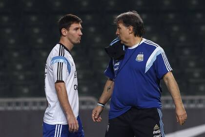Otros tiempos: Messi y Martino, sociedad rosarina en el seleccionado