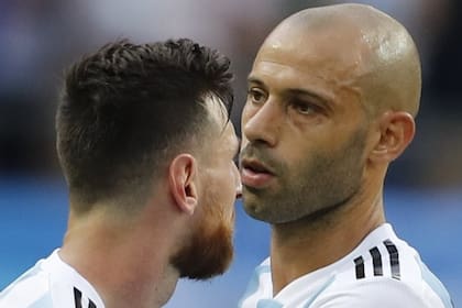 Messi y Mascherano: antes juntos en la selección argentina y ahora en Inter Miami