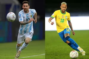 Argentina-Brasil, por la final de la Copa América: horario, TV y formaciones