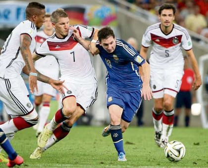 Lionel Messi en la final del Mundial Brasil 2014; el capitán de la selección busca su revancha