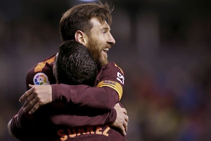 Messi y Suárez juntos en el Barcelona
