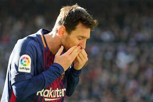 El llamativo festejo de gol de Messi que no se vio por televisión
