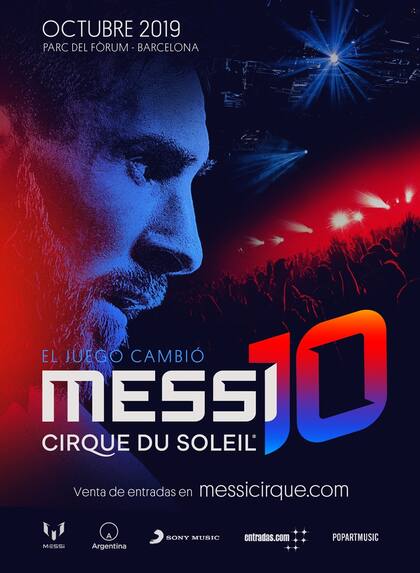 Messi10 by Cirque du Soleil se estrenará en Barcelona el 10 de octubre e iniciará una gira mundial en 2020