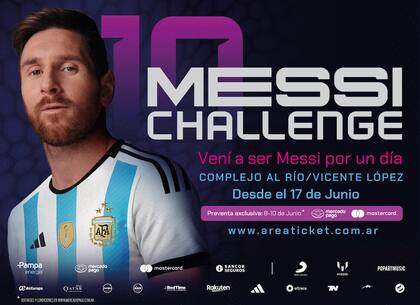 Messi10 Challenge: llega a la Argentina la experiencia que te invita a ser Lionel Messi por un día