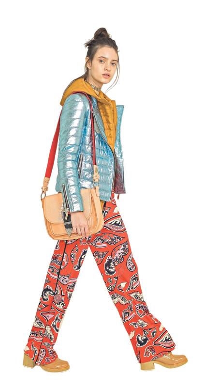 Metalizado, en cuero