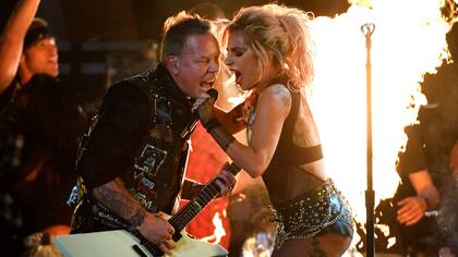 Metallica y Lady Gaga, explosivos