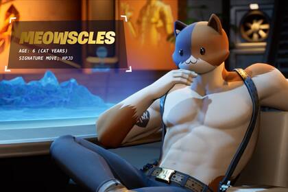 Mewscles, otro de las nuevas apariciones en Fortnite chapter 2