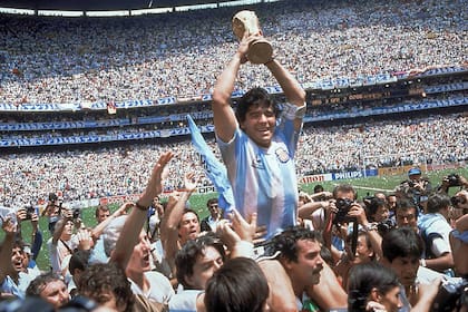 México 86, Maradona en lo más alto del mundo.