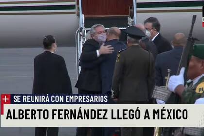 Fernández llegó hoy a la Ciudad de México