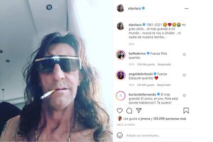 "Mi gran ídolo": las conmovedoras palabras de despedida de El Polaco hacia su padre