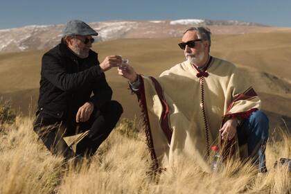 La química entre Francella y Brandoni se traslada a la pantalla