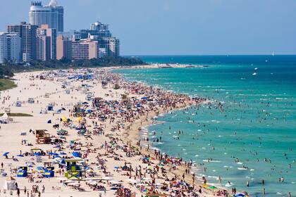 Miami Beach es una de las islas más concurridas durante el spring break