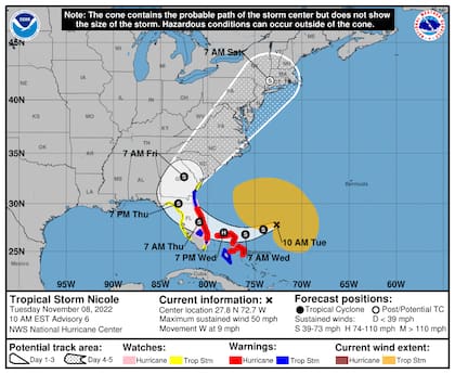 Miami Beach se encuentra bajo vigilancia por tormenta tropical y las autoridades publicaron recomendaciones