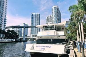 Así funcionará el water taxi que conectará Miami con Miami Beach