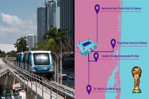Miami-Dade lanza su plan de transporte público gratuito para el Mundial 2026